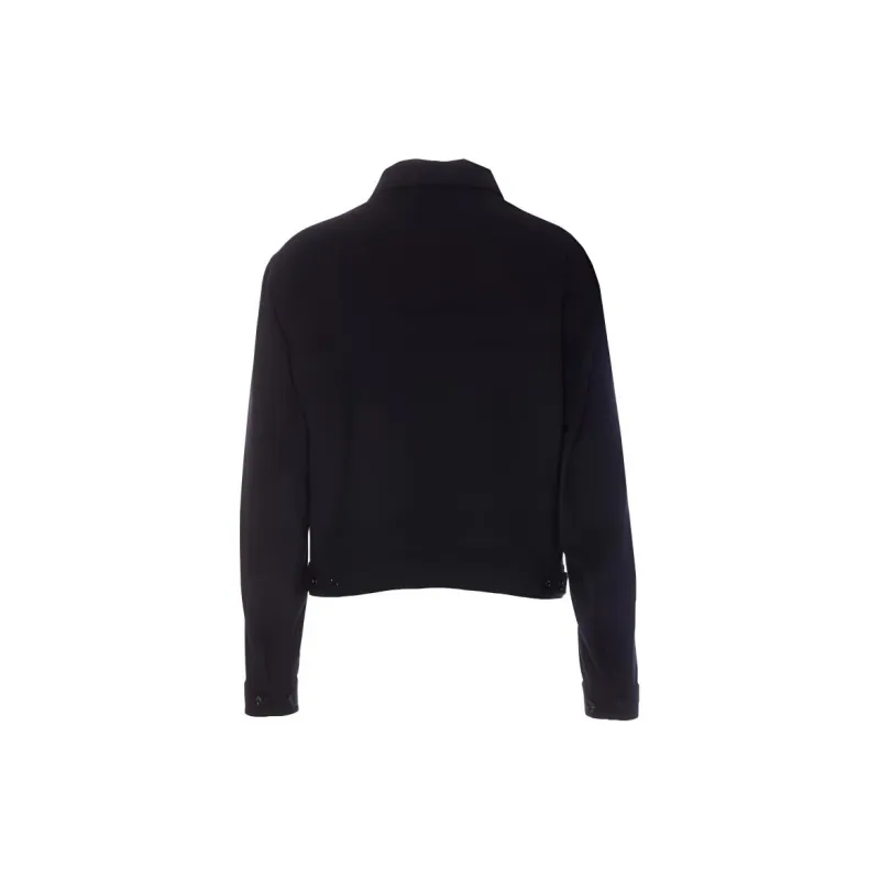 HOGAN Long Sleeved Button Up Shirt Jacket-1