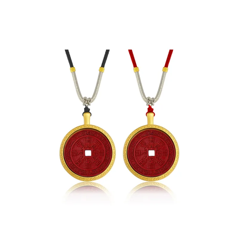 QUIET LOVE Cinnabar Necklaces Unisex-6