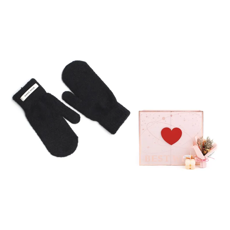 MUSTKOO Knit Gloves Women's-7