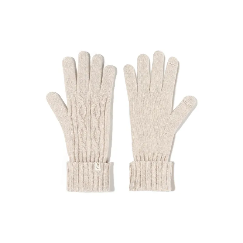 CACUSS Junior Wool Knit Gloves Unisex-2