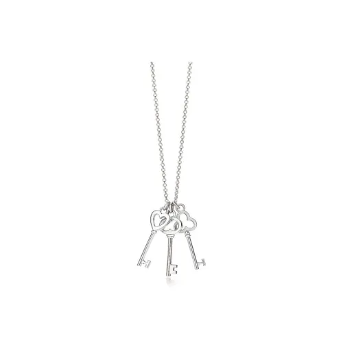 TIFFANY & CO. Necklaces Women's Silver