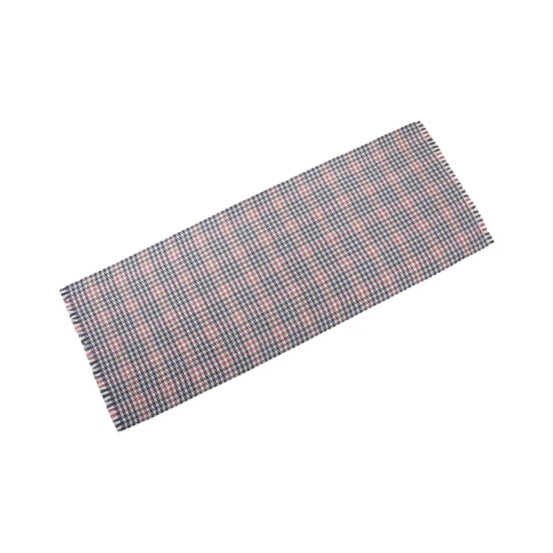 XXOFF Knit Scarves Unisex Light Pink Blue-4