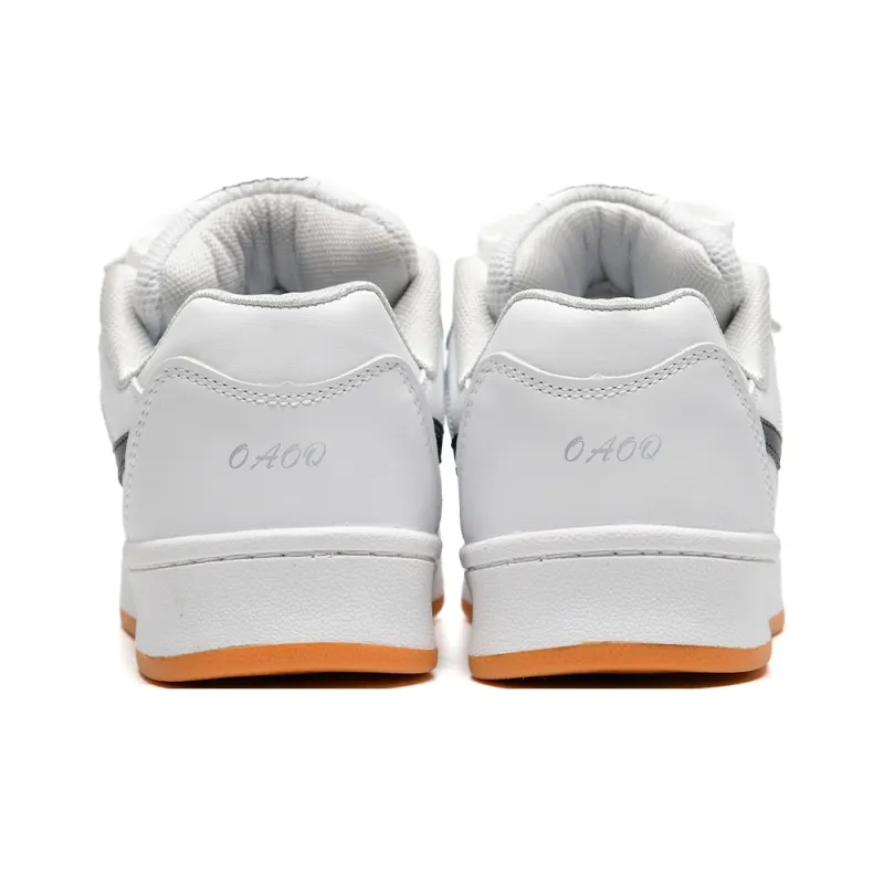 OAOQ Cushioning Height Increasing Abrasion Resistant Lightweight Mat Low Top Casual Shoes Unisex-13