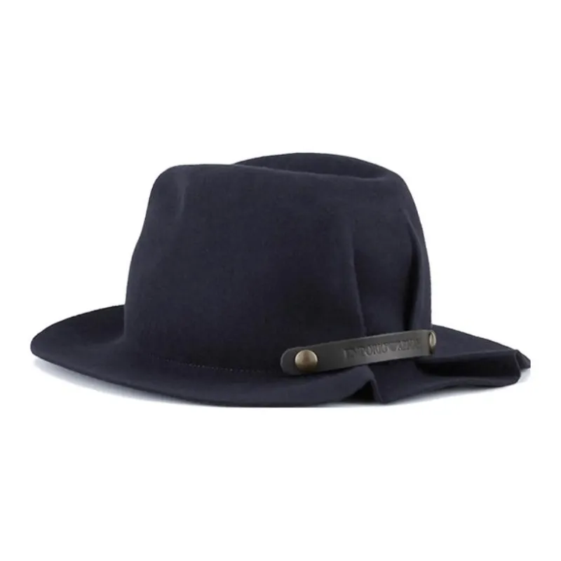 EMPORIO ARMANI SS23 Top Hats Women's Dark Blue-3