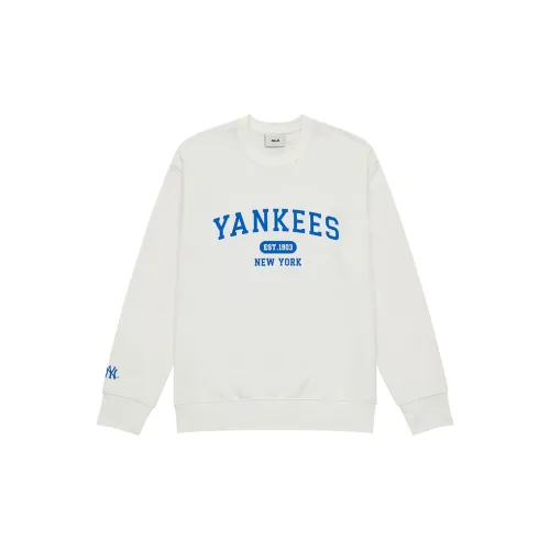 MLB College Style Series Sweatshirts Unisex White