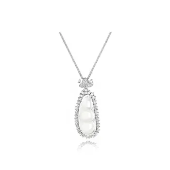 CARAT'S DIARY Chalcedony Jade Necklaces Women's