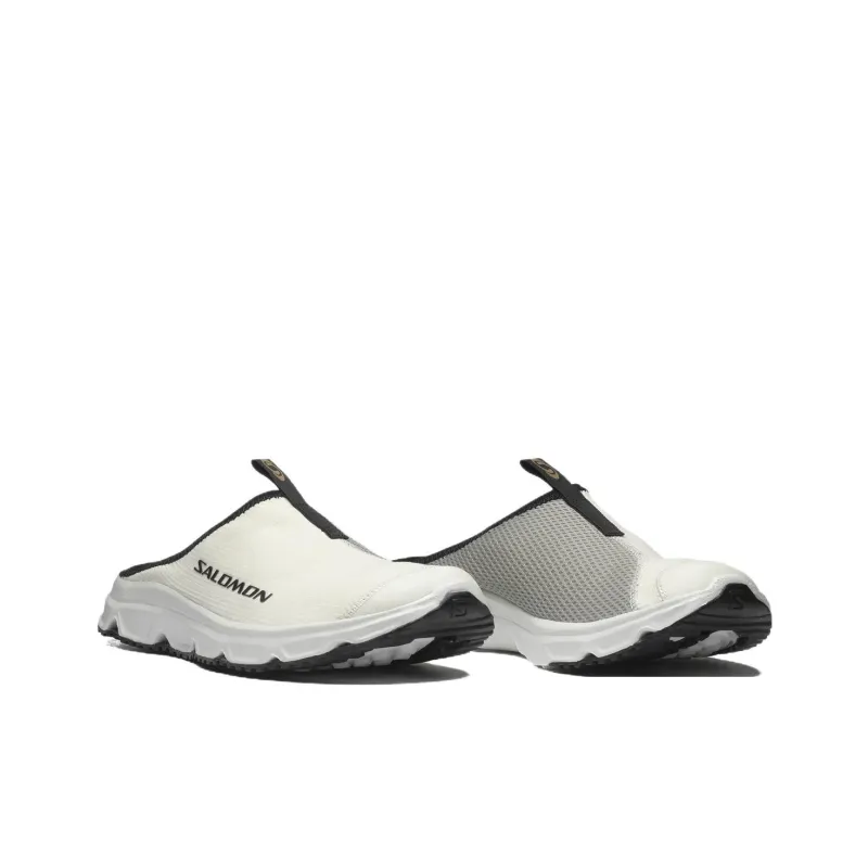 SALOMON RX Slide 3.0 Slip Resistant Closed Toe Slippers Unisex Beige Black-1