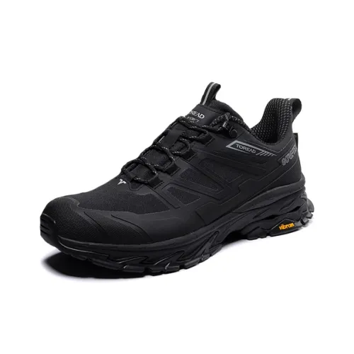 TOREAD Anti Slip Wear Resistant Low Top Trekking Shoes Women's Black Gray