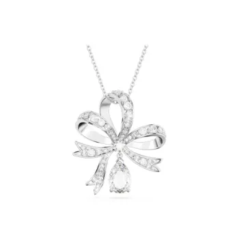 Swarovski Volta Bow pendant Long Necklace