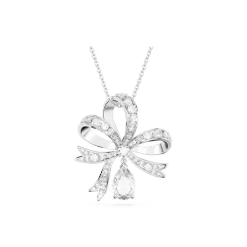 Swarovski Volta Bow-pendant Long Necklace