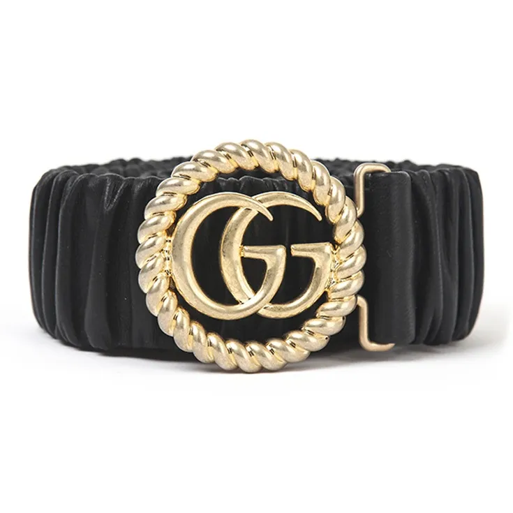 GUCCI Leather Belts Women's Black-0