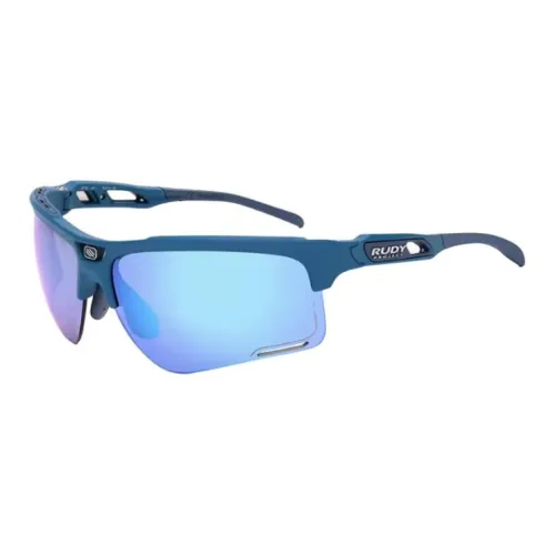 RUDY PROJECT TR/Memory Plastic Browline Sunglasses Unisex Ocean Blue
