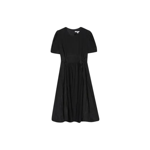 H'S Short-Sleeved Dresses Women's Black