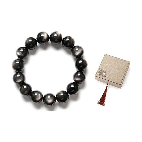 SUNFEEL Obsidian Bracelets Unisex-18