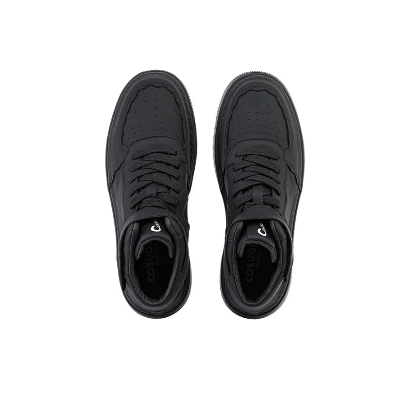 COSUOIS Slip-Resistant Mid-Top Skateboard Shoes Men's-2