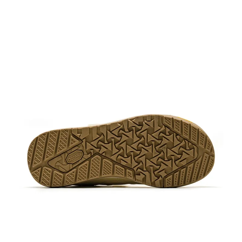 Mule Donkey Lightweight And Breathable Low Top Skateboard Shoes Unisex Light Yellow Box Included-7