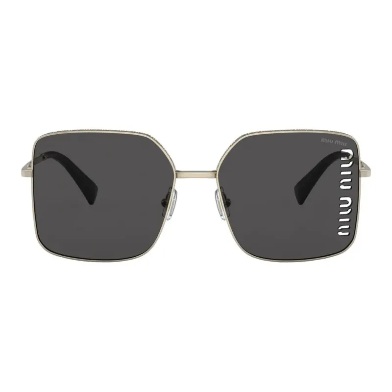 MIU MIU Square Laser cut Lens Sunglasses-1