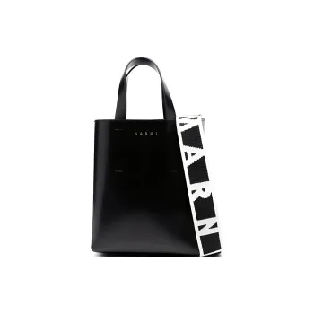 MARNI Logo Printed Mini Tote Bag