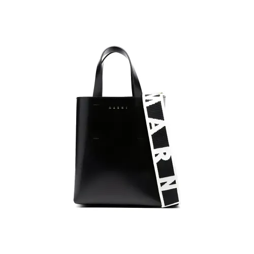 MARNI Logo Printed Mini Tote Bag