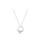 Geometric Circle Necklace