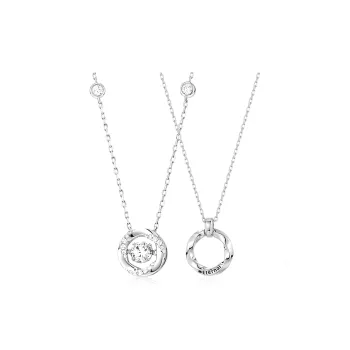 KADER 925 Sterling Silver Necklaces Unisex Silver white Gift Box