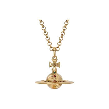 Vivienne Westwood Brass Necklaces Unisex Gold