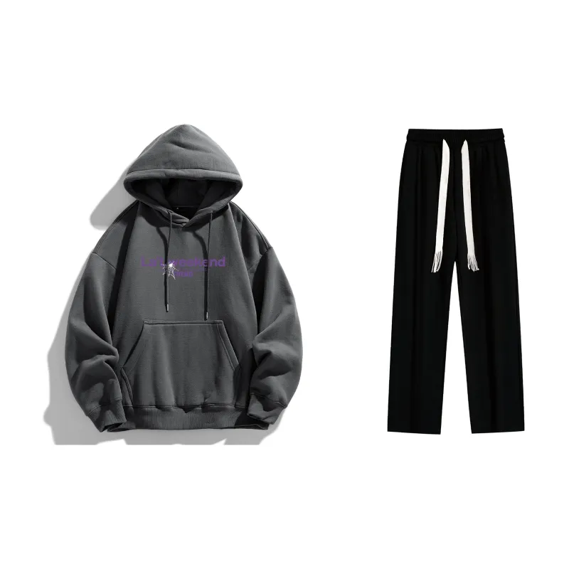 LA'T.WEEKEND Sweatshirt Set Unisex-13