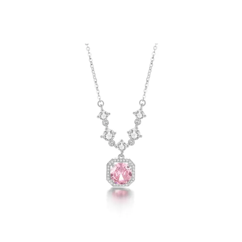 Silver Trim Alloy Necklaces Women's-7