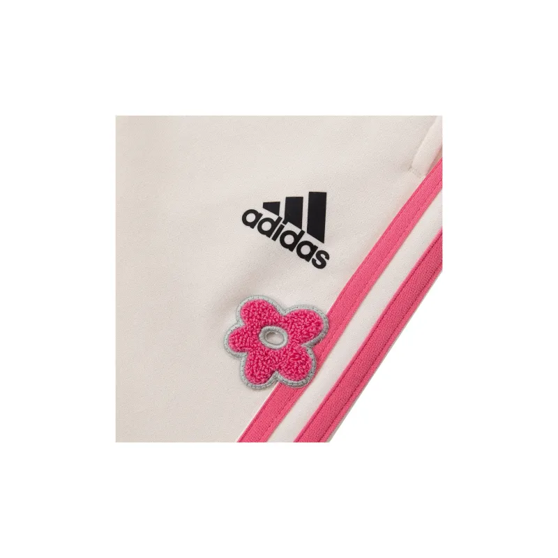 Adidas Casual Pants Women's Pink White-5