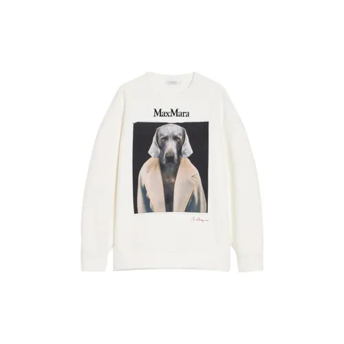 MaxMara Sweatshirts Women's White