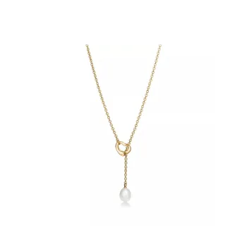 TIFFANY & CO. Elsa Peretti® 18K Gold Necklaces Women's Gold