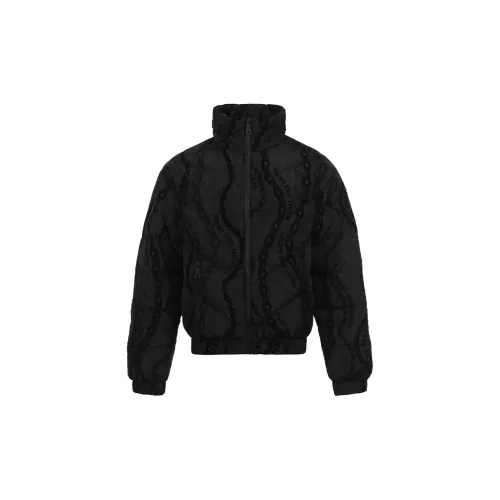 VERSACE JEANS COUTURE Down Jackets Men Black