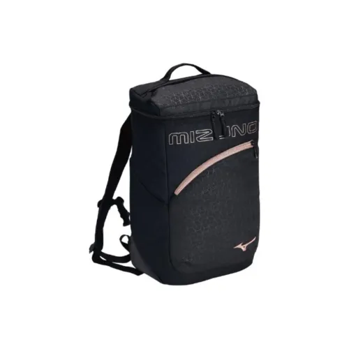 Mizuno Backpacks Black With Rose Gold Accents