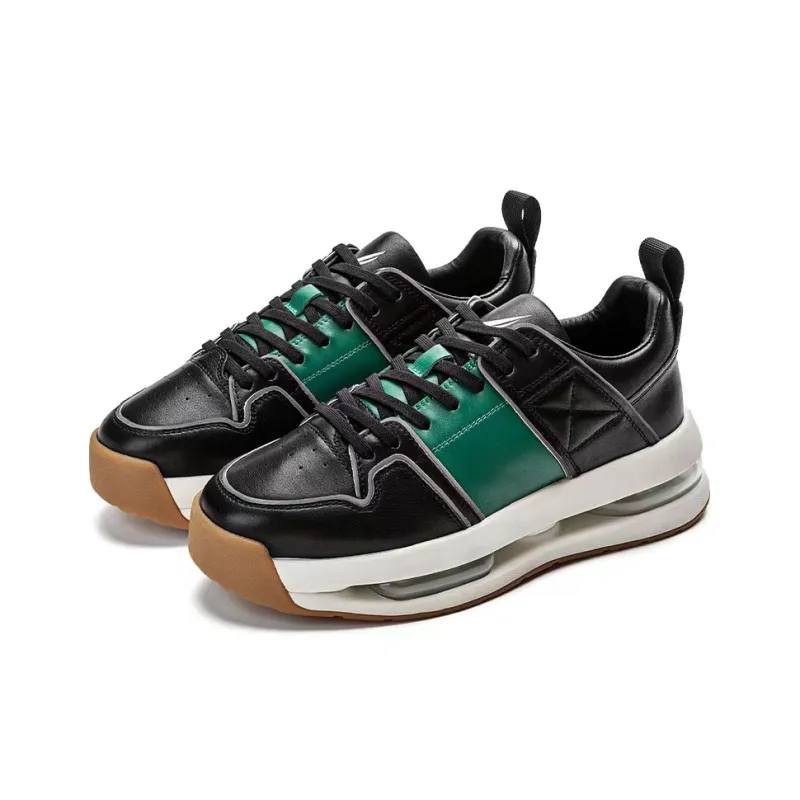 NAUTICA Breathable Moisture Wicking Slip Resistant Low Top Chunky Sneakers Men's-3