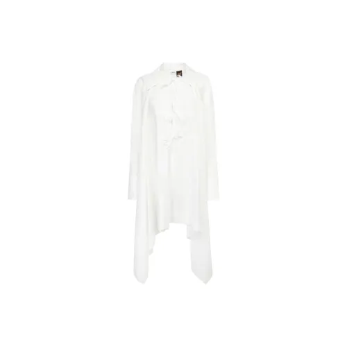 LOEWE Long-Sleeved Dresses Women's White