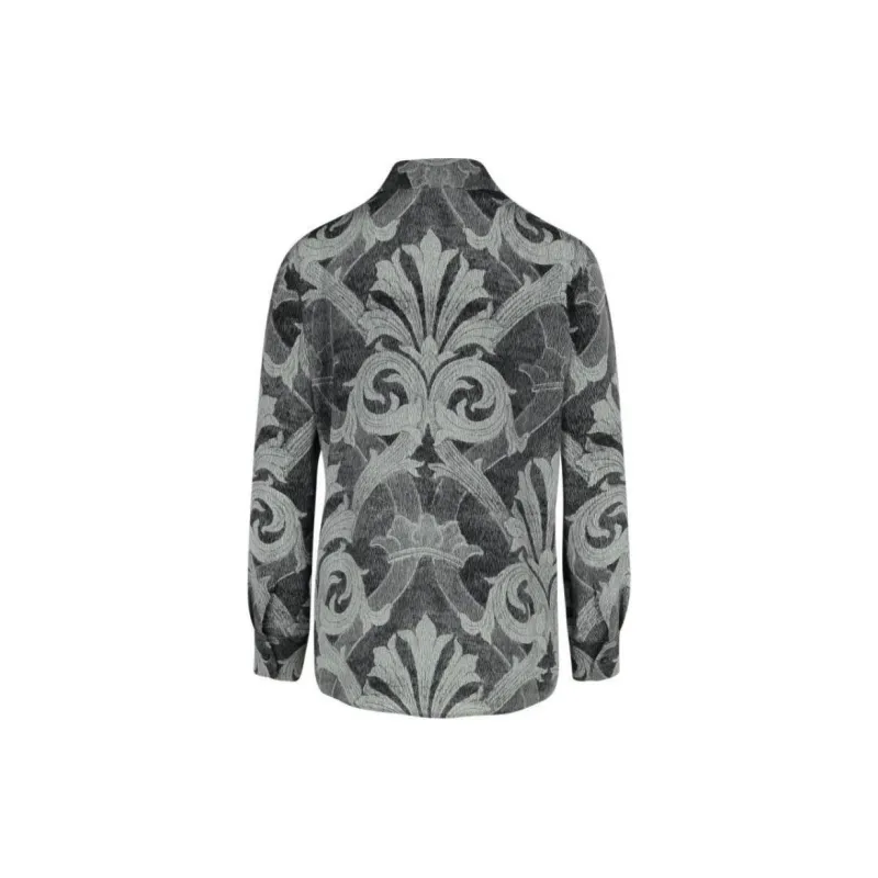 ETRO Floral Printed Straight Hem Shirt-1