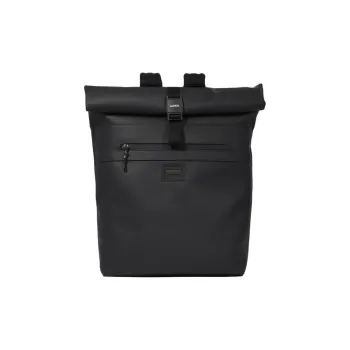 LANCEL Polyurethane Backpack Unisex Black