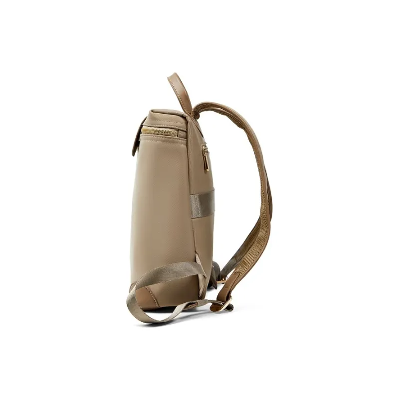 Teenmix Nylon Laptop Backpack Bag Women's Black/Khaki/Blue-19