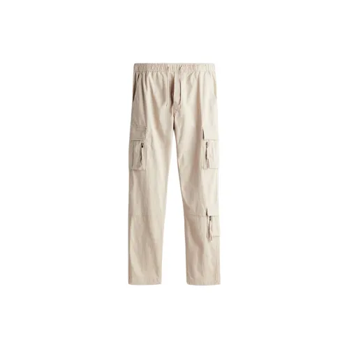 H&M Cargo Pants Men Light Brown