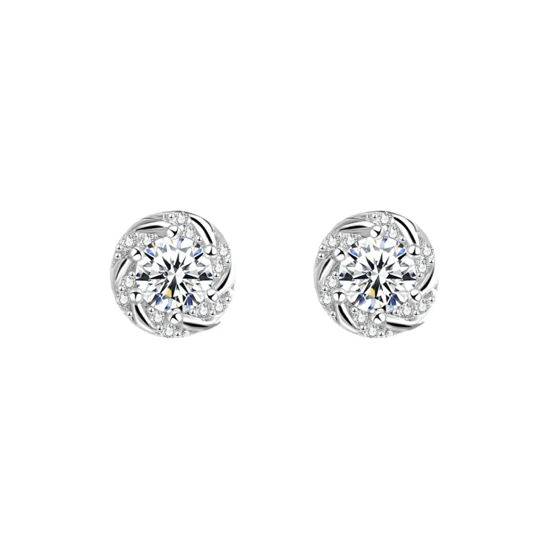 ZWU Stud Earrings Unisex-10