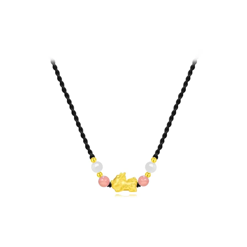 Muyan Colored Glaze Necklaces Unisex-1