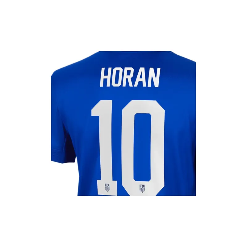 Nike Women's Lindsey Horan Uswnt 2024 Stadium Away Jersey Royal-4