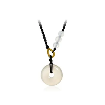 Carp Crystals Chalcedony Necklaces Unisex