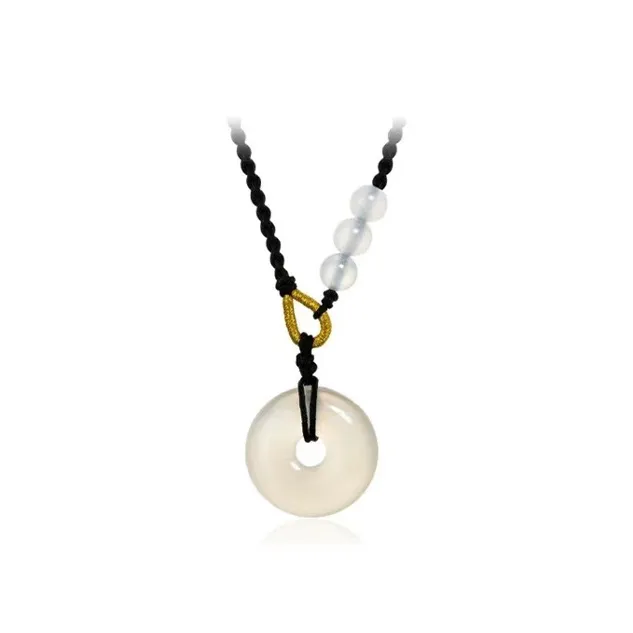Carp Crystals Chalcedony Necklaces Unisex-0