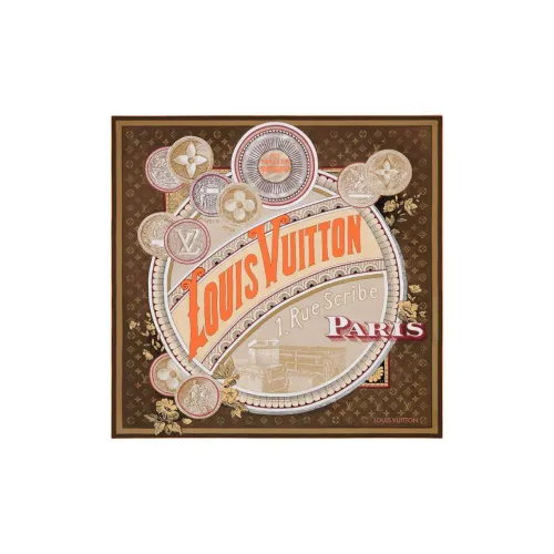 LOUIS VUITTON Malles Merveilleuses Remix Shawl