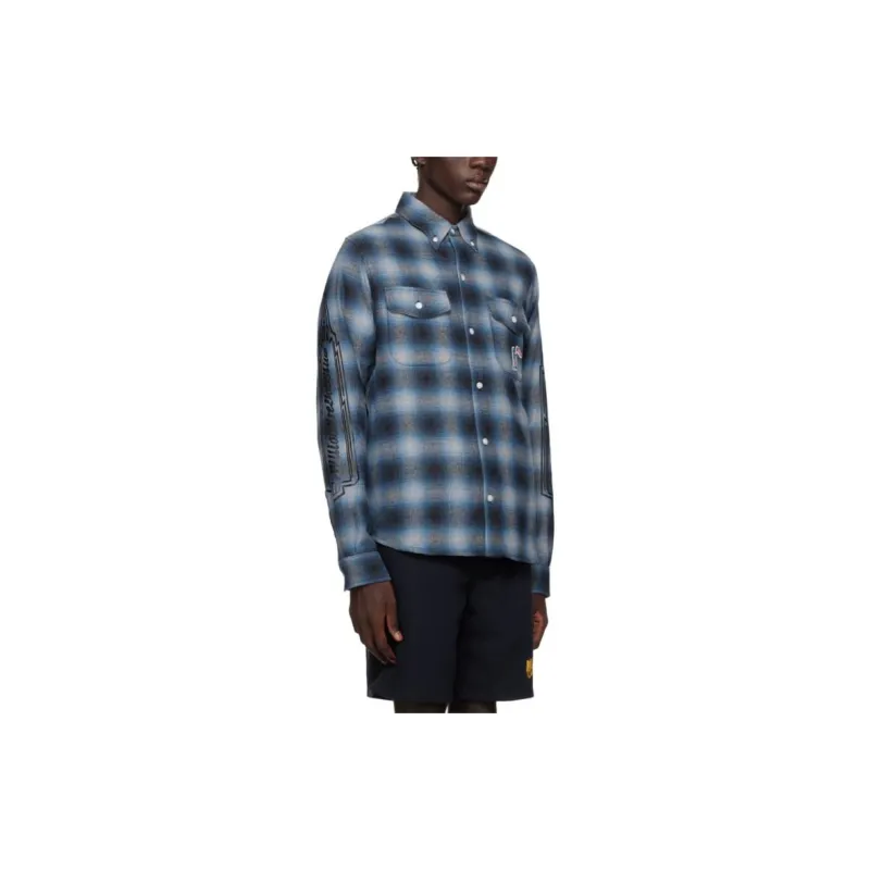 Vetements Shirts Men Blue-2