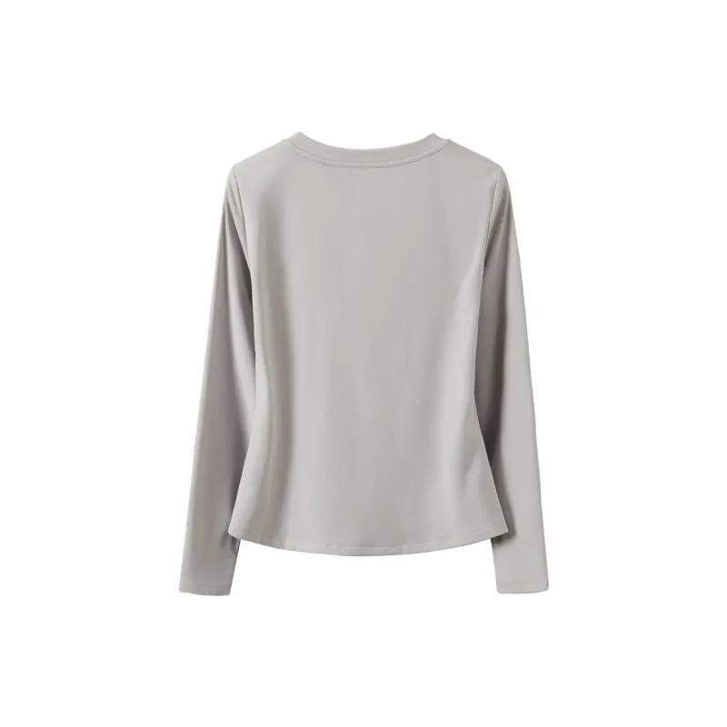 TOUCH T Shirt Women's Light Gray Coffee-1