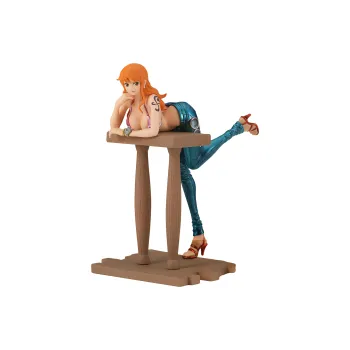 BANPRESTO Nami One Piece Grandline Different Colored Bonus Gifts Blue/Orange
