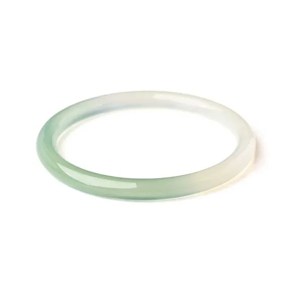 Yuanyanghuangjin Chalcedony Bangles Women's-2