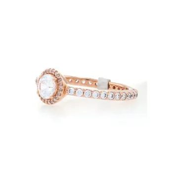Pandora 925 Sterling Silver Rings Women's Rose Gold